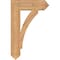 Ekena Millwork Thorton Arts & Crafts Smooth Bracket, Western Red Cedar, 5 1/2"W x 22"D x 34"H BKT06X22X34THR03SWR - alternate 2